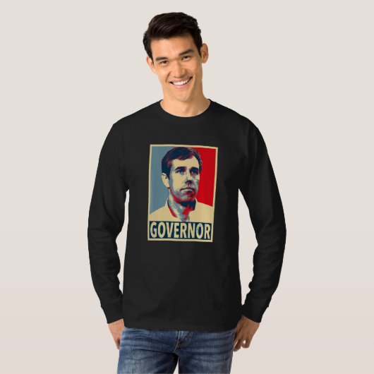 Beto O'rourke Beto voor gouverneur T-shirt (Voorkant volledig)