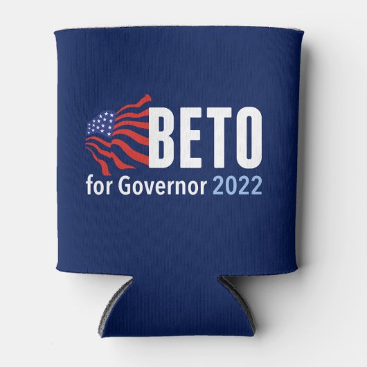 Beto O'Rourke for Governor 2022 Texas Election Blikjeskoeler (Voorkant)