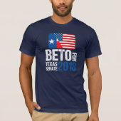 Beto O'Rourke for Texas Senate in 2018 T-shirt (Voorkant)