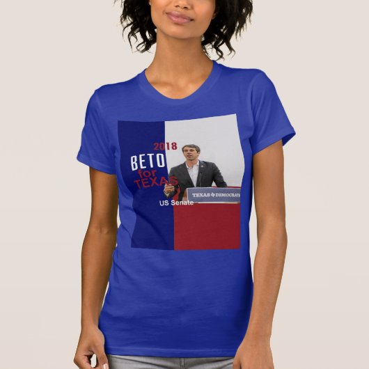 BETO O'Rourke Texas 2018 T-shirt (Voorkant)