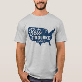 Beto O'Rourke Verenigde Staten T-shirt (Voorkant)
