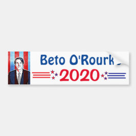 Beto O'Rourke voor President 2020 Bumpersticker