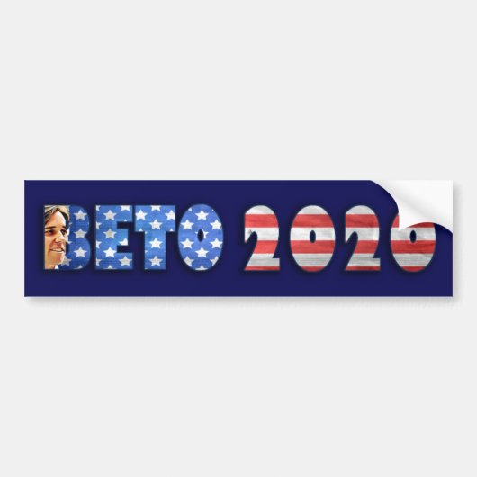 Beto O'Rourke voor President 2020 Bumpersticker (Voorkant)