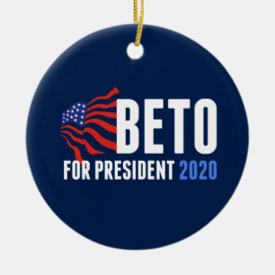 Beto O'Rourke voor President 2020 Keramisch Ornament