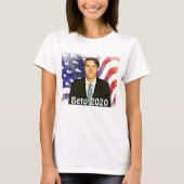 Beto O'Rourke voor President 2020 T-shirt (Voorkant)