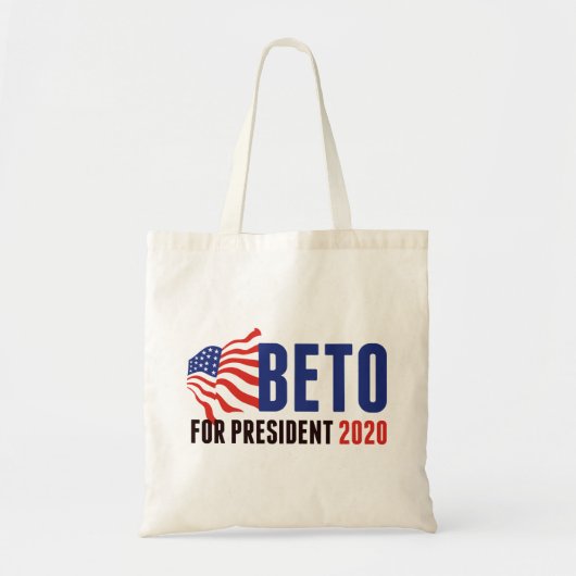 Beto O'Rourke voor President 2020 Tote Bag (Voorkant)