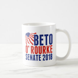 Beto O'Rourke voor Senaat 2018 Koffiemok