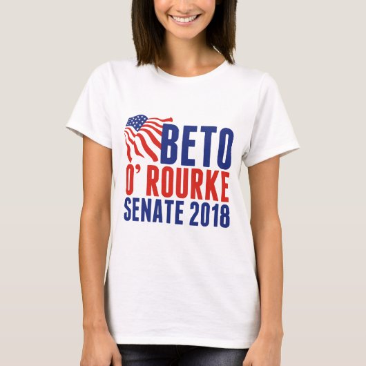 Beto O'Rourke voor Senaat 2018 T-shirt (Voorkant)