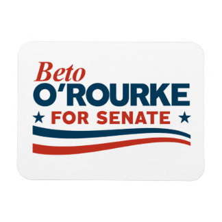 Beto O'Rourke voor Senaat Magneet
