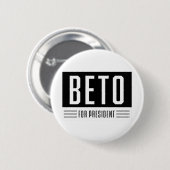 Beto voor President Ronde Button 5,7 Cm (Voorkant /achterkant)