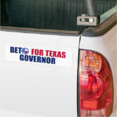Beto voor Texas Governor 2022 Verkiezingen op midd Bumpersticker (Op Truck)