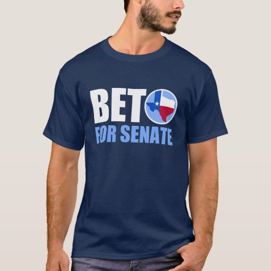 Beto voor Texas Senaat 2018 T-shirt (Voorkant)