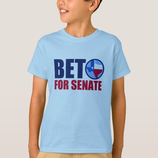 Beto voor Texas Senaat 2018 T-shirt (Voorkant)