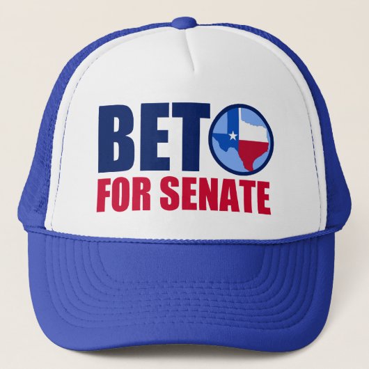 Beto voor Texas Senaat 2018 Trucker Pet (Voorkant)