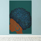 betoger canvas afdruk (Insitu (Houten vloer))