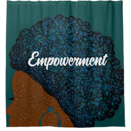 betoger douchegordijn (Voorkant)