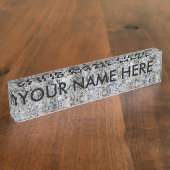 BETON! (architecturale structuur) ~ Naambordje (Zijkant)