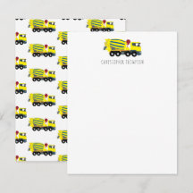 Beton Cement Truck Bouw Kinderen Kinderen