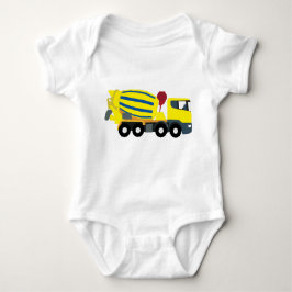 Beton Cement Truck Bouwtrucks Romper