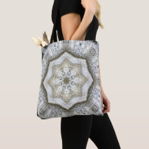 Beton Grey Star Canvas tas