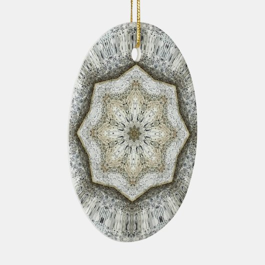 Beton Grey Star Ornament (Rechts)
