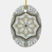 Beton Grey Star Ornament (Voorkant)