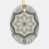 Beton Grey Star Ornament (Achterkant)