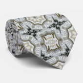 Beton Grey Star Stropdas (Opgerold)