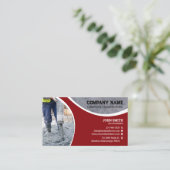 Beton leggen, Constructie, verbouwen Visitekaartje (Staand voorkant)