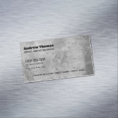 beton magnetisch visitekaartje (Voorbeeld)