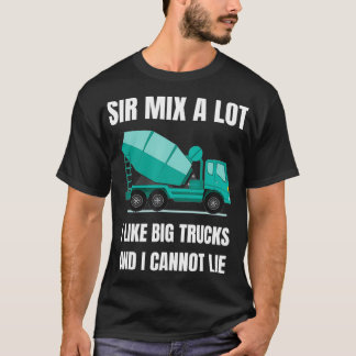 Beton Mixer Cement Mixer Truck Driver Gift T-shirt