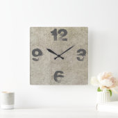 beton vierkante klok (Huis)