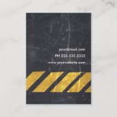 beton wegvervoer Visitekaartjes (Achterkant)