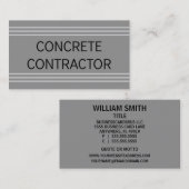 Betonaannemer Visitekaartje (Voorkant / Achterkant)