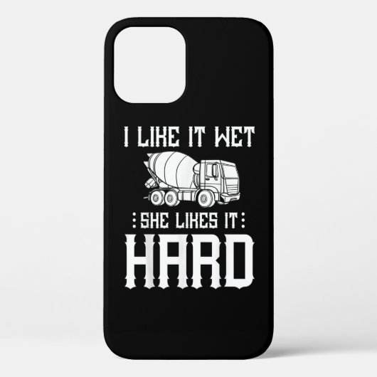 Betonafwerker Arbeider Cementmixer Truckchauffeur Case-Mate iPhone Case (Achterkant)