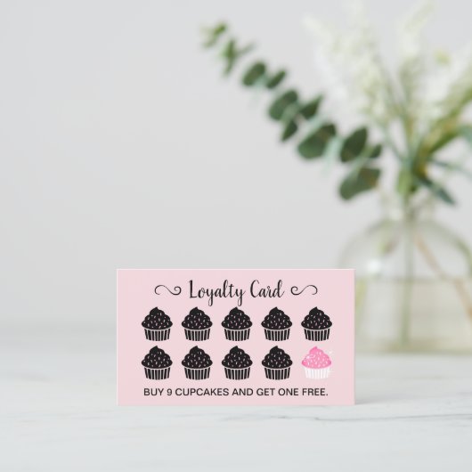 Betonbakkerijbakkerij Blush Roze Loyalty Reward (Staand voorkant)