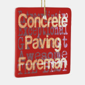 Betonbestrating voorman extraordinaire keramisch ornament (Rechts)