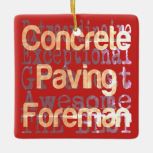Betonbestrating voorman extraordinaire keramisch ornament