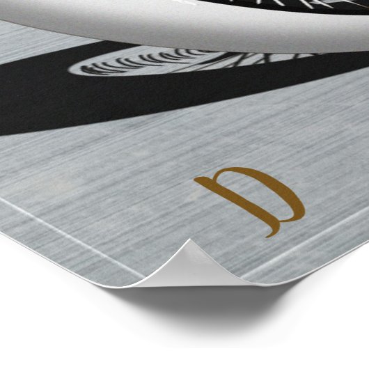 Betonbordracer Poster (Hoek)