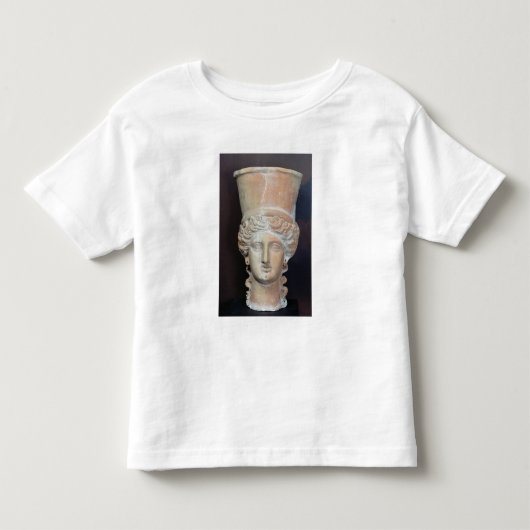 Betonbrander van het hoofd van een vrouw kinder shirts (Voorkant)