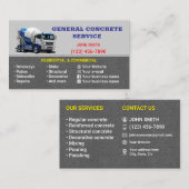 Betondienst Visitekaartjes (Voorkant / Achterkant)