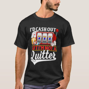 Betongeld, maar geen gitter Casino Poker T-shirt