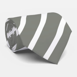 Betongrau gestreift Krawatte Stropdas