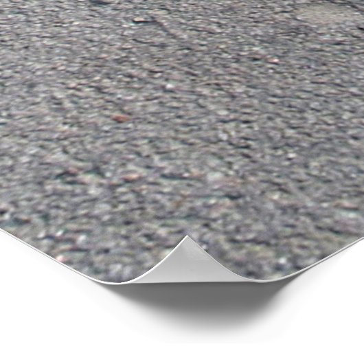 Betongrijze achtergrondstructuur poster (Hoek)