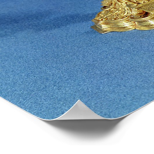 Betonhouder in de vorm van een boot poster (Hoek)