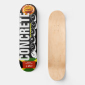 BETONJUNGLE 8 1/4" Skateboarddek Persoonlijk Skateboard (Voorkant)