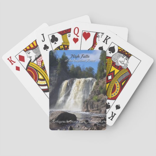 Betonkaarten voor hoge Herfsten Pokerkaarten (Achterkant)