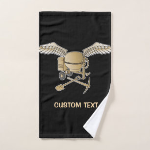 betonmenger bad handdoek