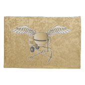 Betonmenger beige kussensloop (Achterkant)