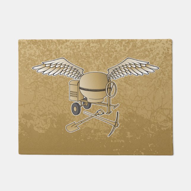 betonmenger deurmat (Voorkant)